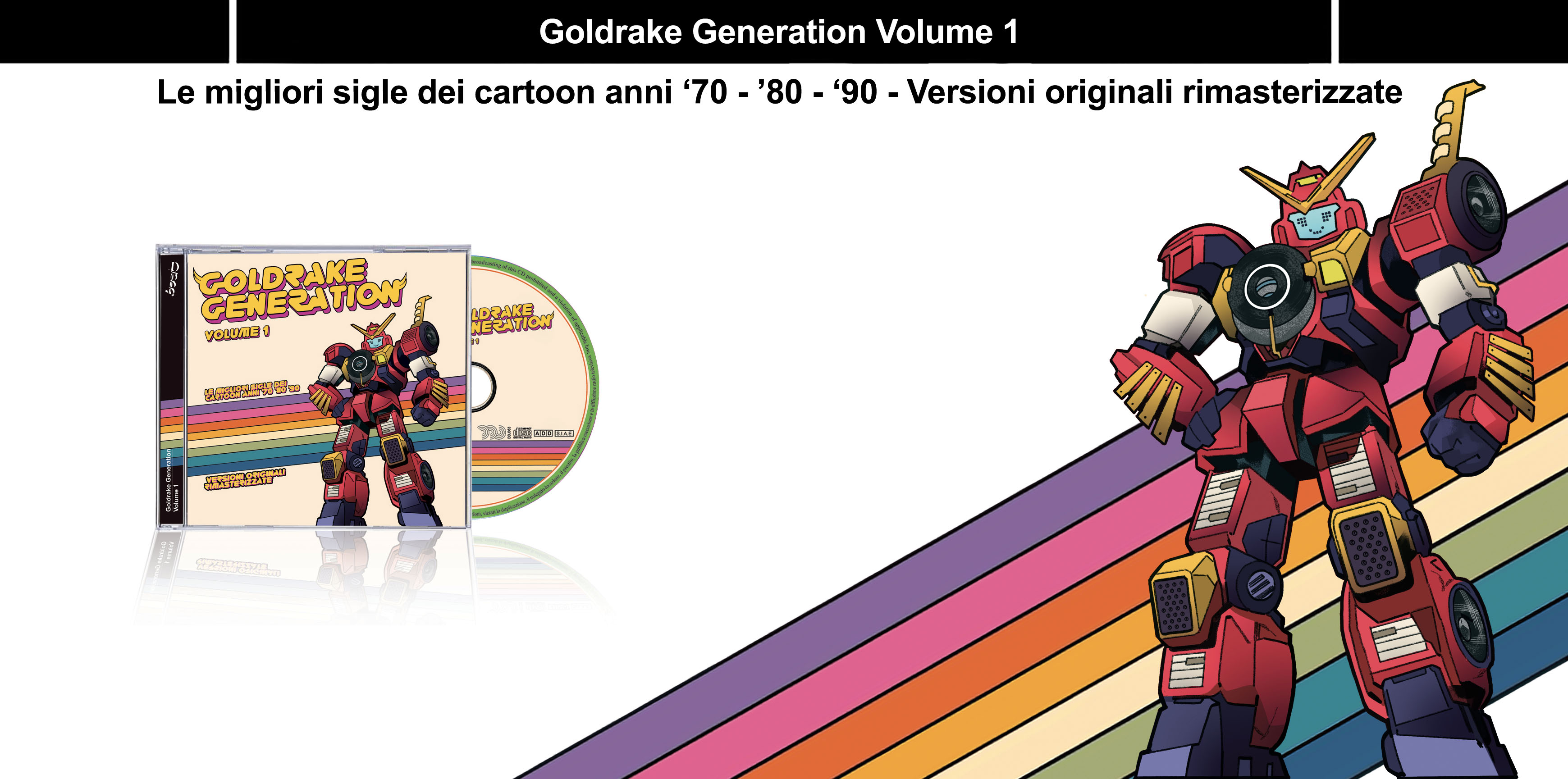 Goldrake Generation Volume 1 - CD