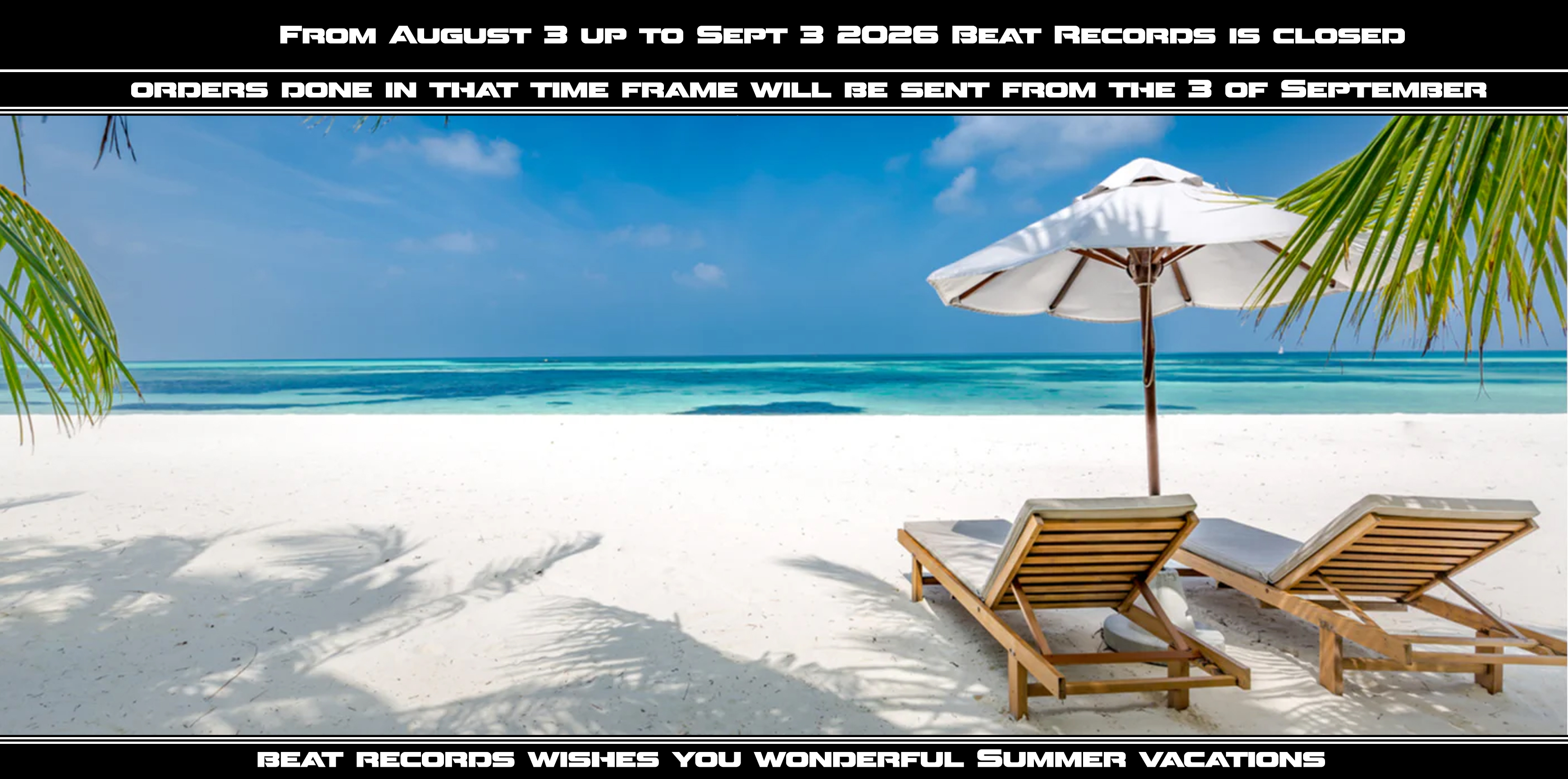 Summer Closure 2026